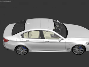 bmw g30 2017 Modello 3D