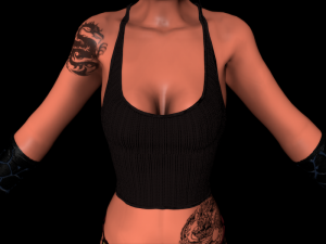 female assassin 3Dモデル