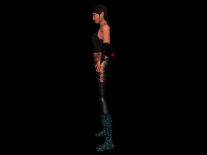 female assassin 3Dモデル