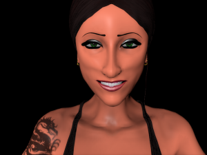 female assassin 3Dモデル