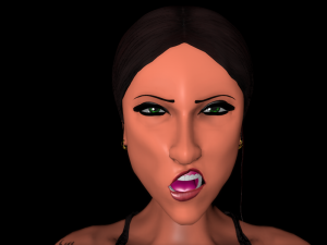 female assassin 3Dモデル
