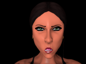 female assassin 3Dモデル