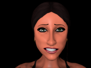 female assassin 3Dモデル