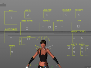 female assassin 3Dモデル