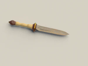 roman gladius sword 3D Model