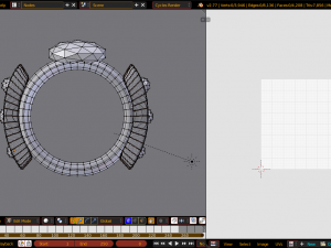 ruby ring Model 3D