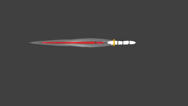 crystal sword 3D Model .c4d .max .obj .3ds .fbx .stl .blend 