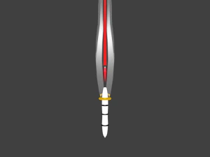 crystal sword 3D Model