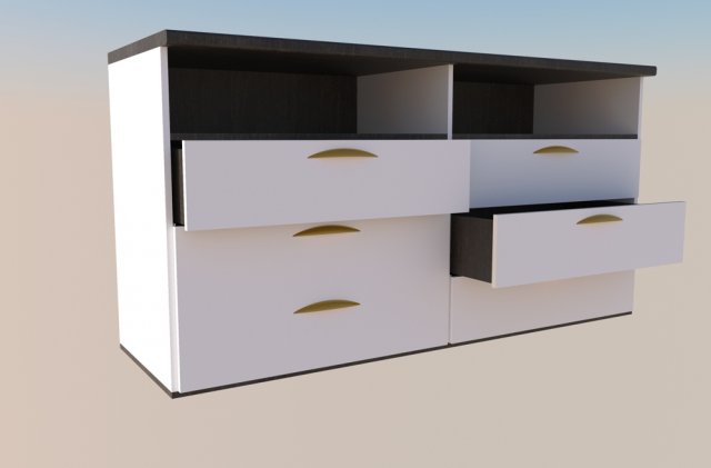 commode 3D मॉडल .c4d .max .obj .3ds .fbx .stl .blend