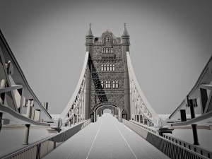 Tower bridge 3D Модель