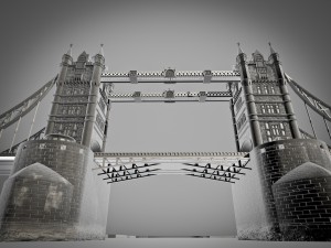 Tower bridge 3D Модель