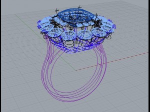 ring Modèle 3D
