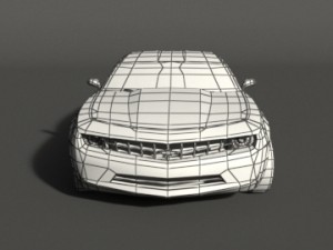 camaro car vray Modèle 3D