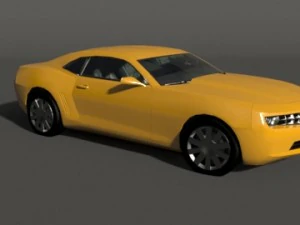 camaro car vray 3D Model