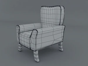 कुर्सी 3D मॉडल