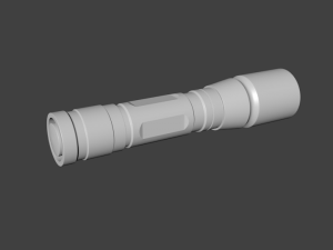 flashlight 3D मॉडल