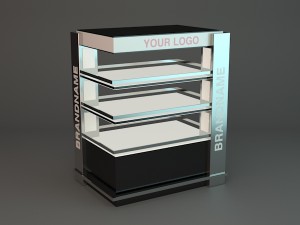 promo shelve with lights for chocolate 3D Modell