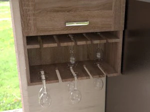 un porte-gobelet &agrave; vin tr&egrave;s pratique 2017 Modèle 3D