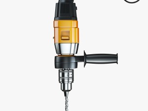 corded drill 3D Model