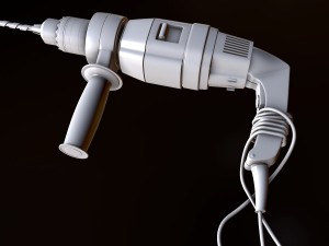 corded drill 3D Model