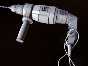 corded drill 3D Model