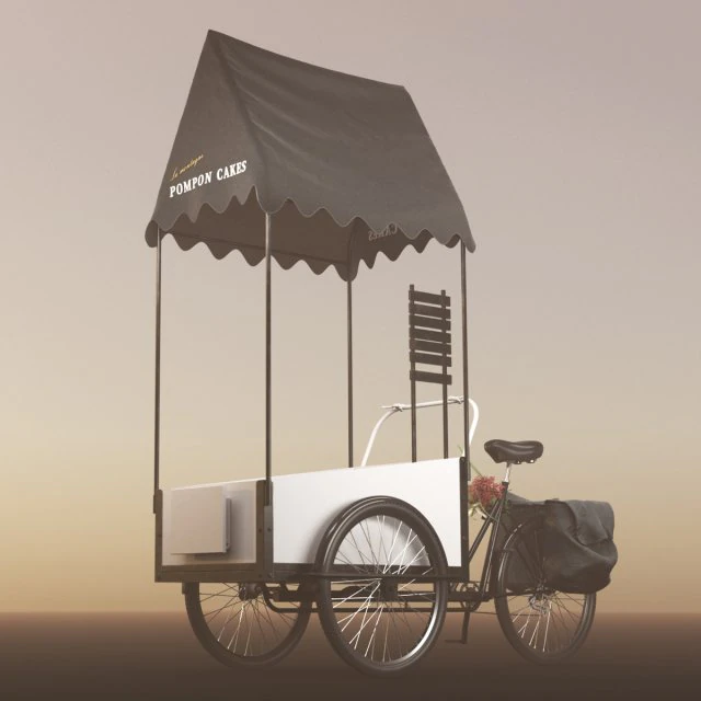 kinfolk pompon cakes 3D Model .c4d .max .obj .3ds .fbx .stl .blend 