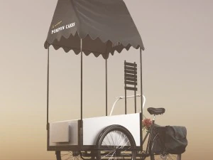 pasteles familiares de pompones Modelo 3D