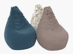 chair set pear Model 3D