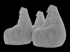 chair set pear Model 3D