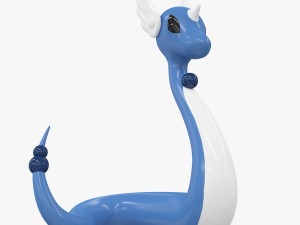 pokemon dragonair 3Dモデル