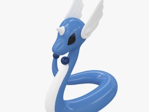 pokemon dragonair 3Dモデル