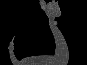 pokemon dragonair 3Dモデル