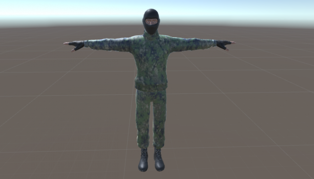russian diversant 3Dモデル .c4d .max .obj .3ds .fbx .stl .blend
