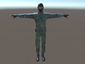 russian diversant Modèle 3D