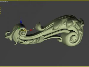 doorhandle 3D Print Model