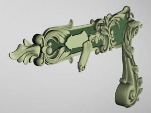 doorhandle-plane Model do druku 3D