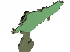 doorhandle-plane Model do druku 3D