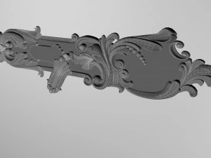gagang pintu pesawat Model Cetak 3D