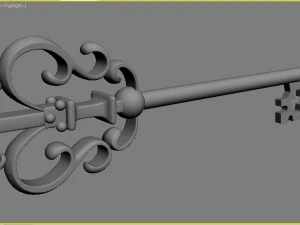 鍵 3Dプリントモデル