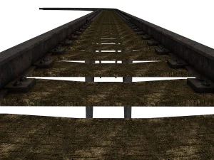 train rail 3D Model