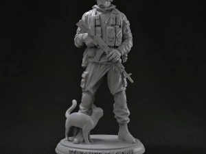 forze speciali russe Modello di stampa 3D