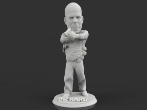 morire duro Modello di stampa 3D