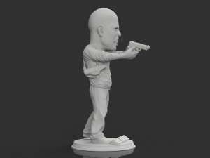 die hard Model do druku 3D