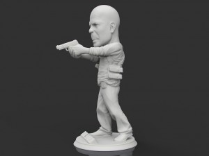 die hard Model do druku 3D
