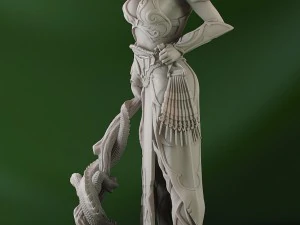 wizard set lightning dragon 3D Print Model