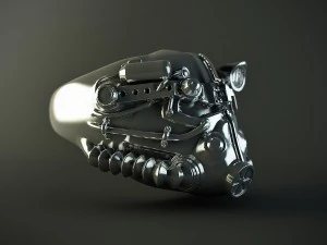 capacete de precipita&ccedil;&atilde;o de anel Modelo de Impressão 3D