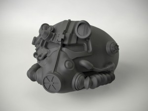ring fallout helmet 3D प्रिंट मॉडल