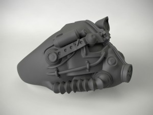 ring fallout helmet 3D प्रिंट मॉडल