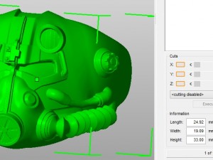 ring fallout helmet 3D प्रिंट मॉडल