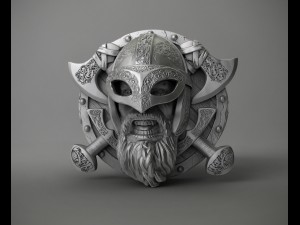 ring viking 3D Print Model